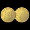 2022 Spain Iberian Lynx 1/10 oz Gold Coin obverse and reverse – 999.9 fine gold