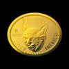 2022 Spain Iberian Lynx 1/10 oz Gold Coin reverse – 999.9 fine gold