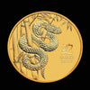 2025 Australian Lunar Series III Year of the Snake 1/10oz Gold Bullion Coin