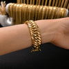Japanese 12-Cut 18K Gold Kihei Bracelet – 51.15g Unisex