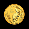 2020 Australian Lunar Series III Year of the Mouse 2oz Gold Bullion Coin