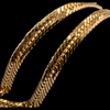 Japanese 12-Cut 18K Gold Kihei Necklace – 100g 60cm Unisex
