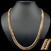 Japanese 12-Cut 18K Gold Kihei Necklace – 100g 60cm Unisex
