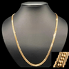 Japanese 12-Cut 18K Gold Kihei Necklace – 34.95g 60cm Unisex