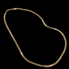 Japanese 12-Cut 18K Gold Kihei Necklace – 34.95g 60cm Unisex