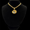 Japanese Dragon Gold Coin Pendant – 14.28g